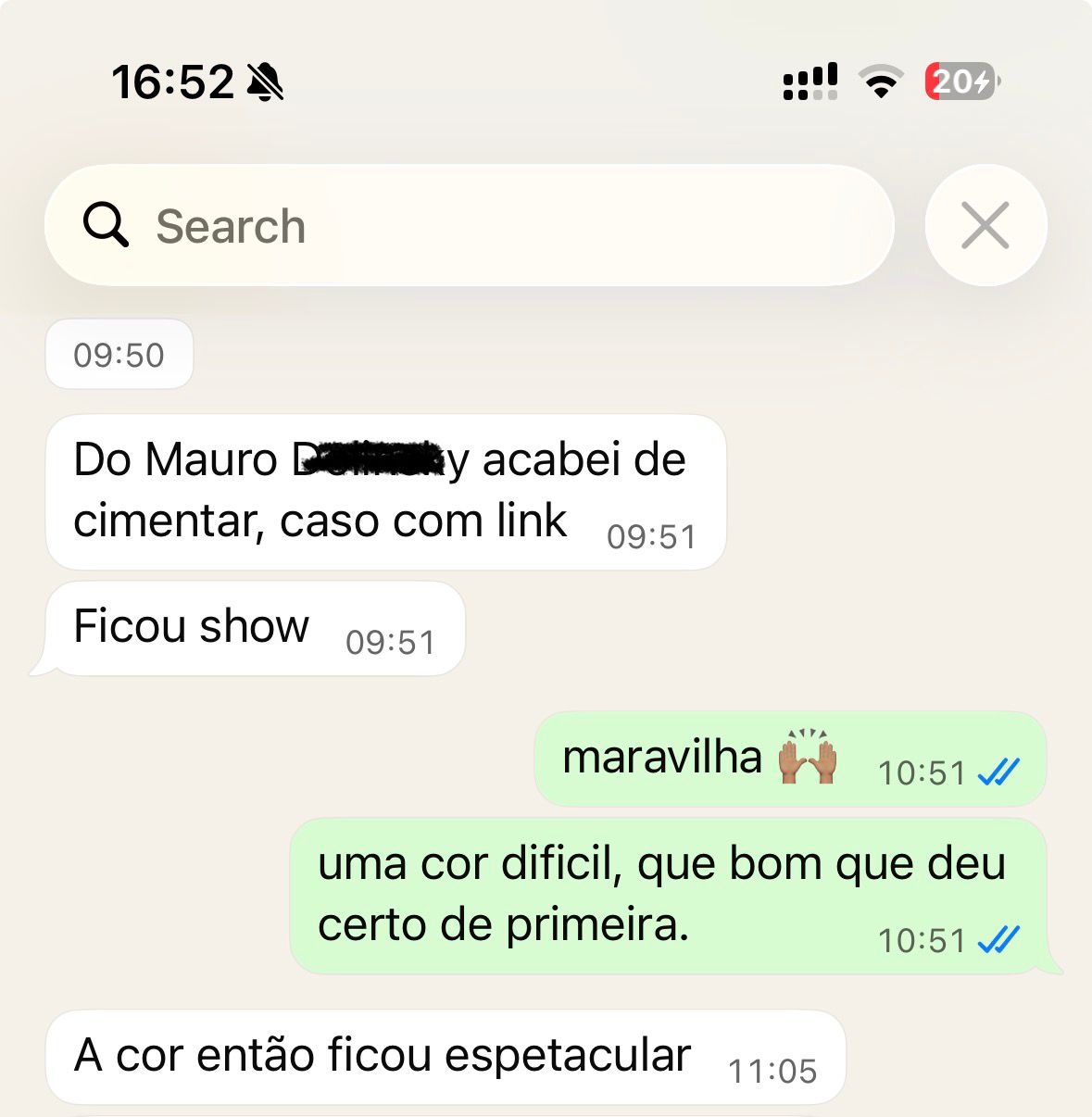 Depoimento dentista